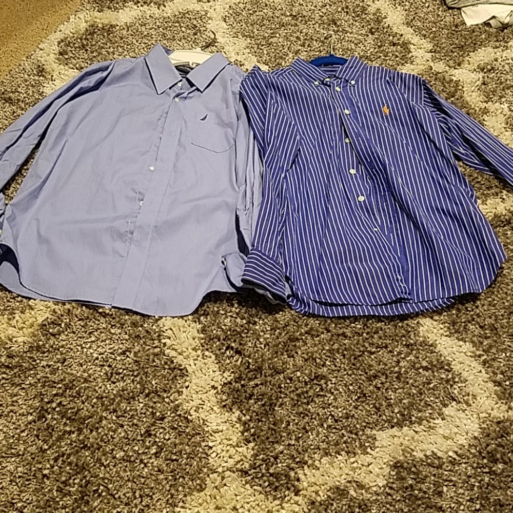 COPY - Nautica and ralph Lauren ottom down shirts